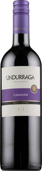 Вино ”Ундуррага Карменер” красное сухое 0,75