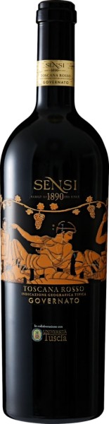 Вино ”Сенси Говернато Тоскана Россо Аппассименто” красное сухое 0,75