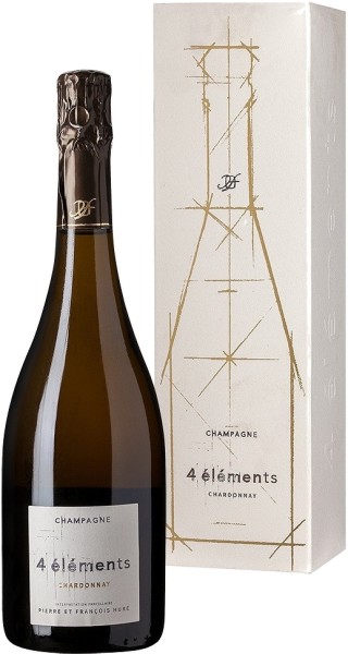 Шампанское ”Пьер э Франсуа Уре 4 Элеман Шардоне ” белое экстра брют 0,75