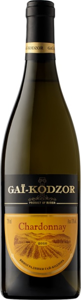 Вино Gai-Kodzor Chardonnay белое сухое – Гай-Кодзор Шардоне
