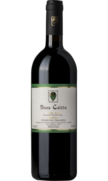 Вино красное «Saxa Calida Rosso, Toscana IGT» Podere del Paradiso 2018 – «Сакса Калида Россо, Тоскана IGT» Подере дель Парадизо 0.75