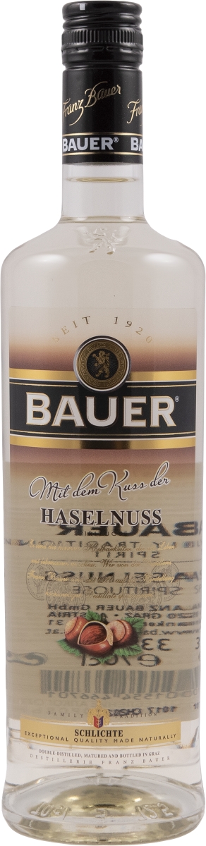 Bauer Haselnuss – шнапс Бауэр Лесной орех в винотеках Первый Нос