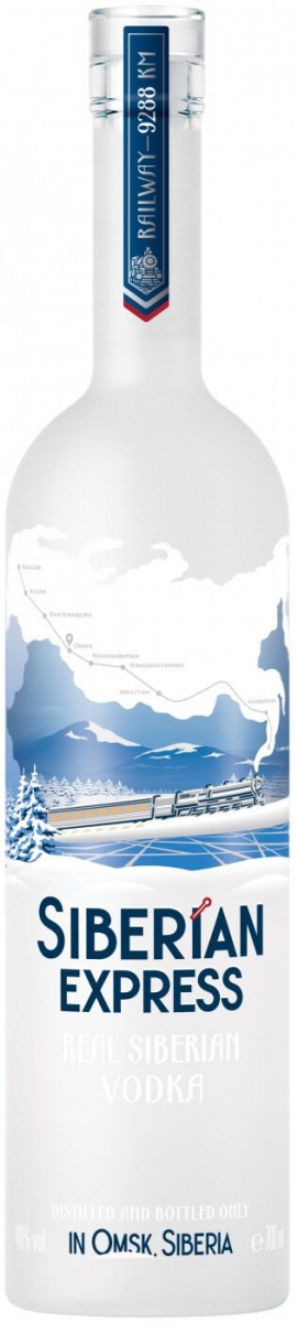 Siberian Express – водка прозрачный Сибирский Экспресс – купить по цене ...
