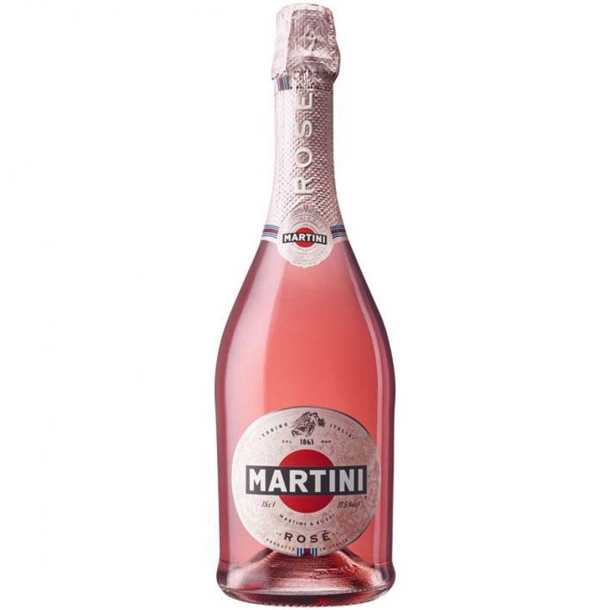 Martini Rose – игристое вино розовое полусухое Мартини Розе – купить по ...