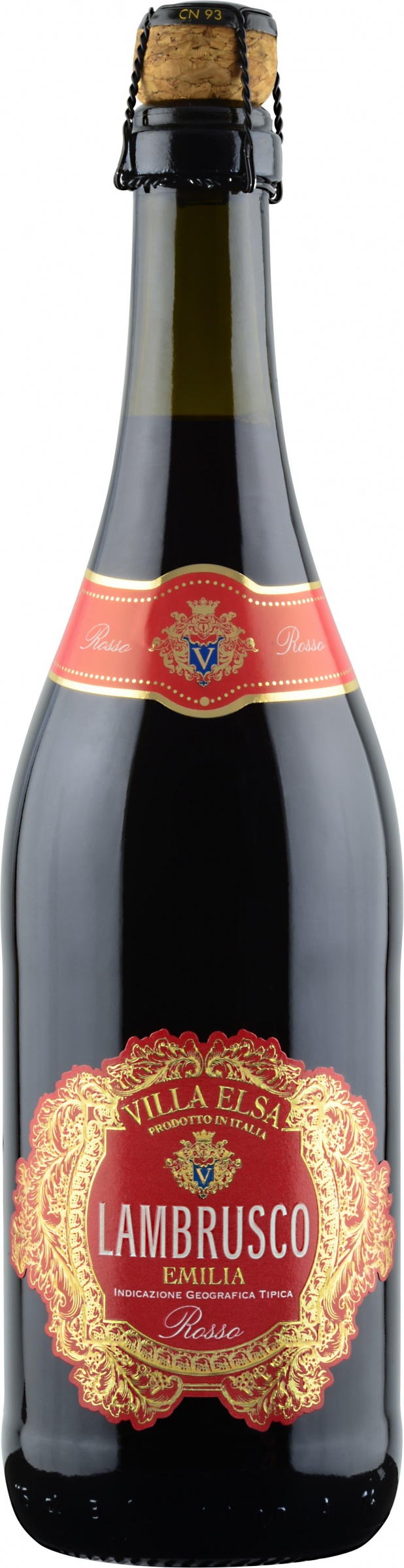 Вино игристое lambrusco emilia rosso. Ламбруско Россо игристое. Шампанское Villa Elsa Dolce