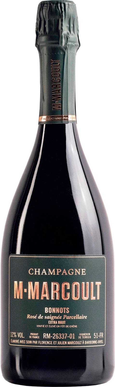 Michel Marcoult Bonnots Rosé de Saignée Parcellaire Extra Brut