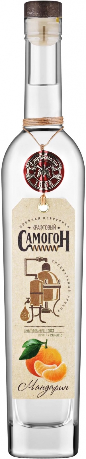 Крафтовый самогон Мандарин