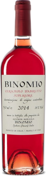 Вино ”Биномио Черасуоло д’Абруццо Супериоре” сухое розовое 0,75