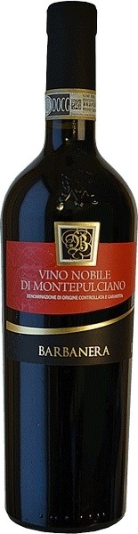 Вино ”Барбанера Вино Нобиле Ди Монтепульчано” красное сухое 0,75