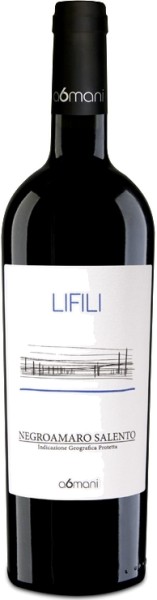Вино ”Лифили” Негроамаро красное полусухое 0,75
