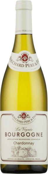 Вино ”Бургонь Шардоне ла Винье Бушар” сухое белое 0,75