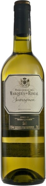 Вино ”Маркес де Рискаль Совиньон Блан” сухое белое 0,75