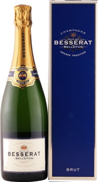 Шампанское ”Брют Гранд Традисьон Бессера де Бельфон” белое брют 0,75 Франция