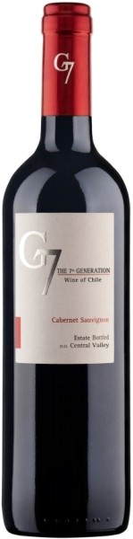 Вино ”Джи 7 Каберне Совиньон” красное сухое 0,187