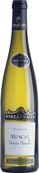 Вино ”Кав де Рибовилле Мускат” белое сухое 0,75