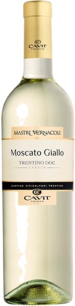 Вино ”Мастри Вернаколи Москато Джалло” белое полусухое 0,75
