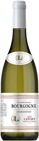 Вино ”Жан Лефор Бургонь Шардонне” белое сухое 0,375