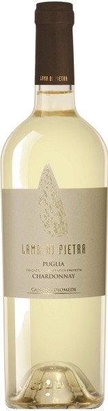 Вино ”Шардоне Пулия Лама ди Пьетра Кантина Диомеде” белое полусухое 0,75
