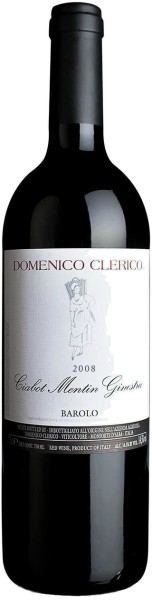 Вино ”Доменико Клерико Чьябот Ментин Бароло” красное сухое 0,75