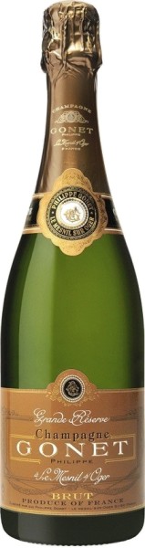 Шампанское ”Филипп Гоне Гран Резерв Брют” белое брют 0,75