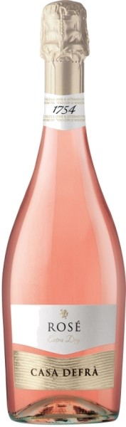 Вино игристое ”Каза Дефра Розе” сухое розовое 0,75