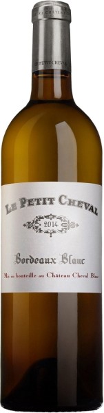 Вино ”Ле Пти Шеваль Блан АОС” 2014 белое сухое 0,75