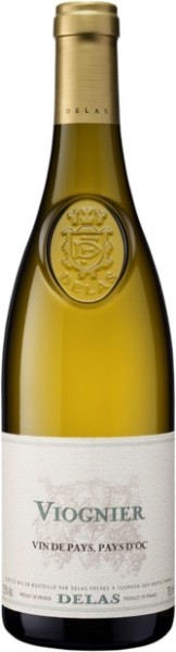 Вино ”Делас Фрэр Вионье”, сухое белое 0,75