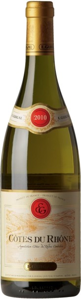 Вино ”Кот дю Рон Блан Е. Гигаль” белое сухое 0,75