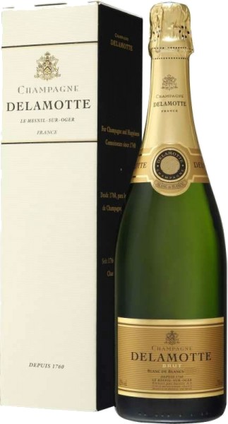 Шампанское ”Деламотт Блан Де Блан” белое брют 0,75