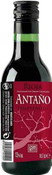 Вино ”Антаньо” красное сухое 0,187