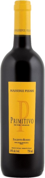 Masserie Pisari Primitivo – Массерие Писари Примитиво