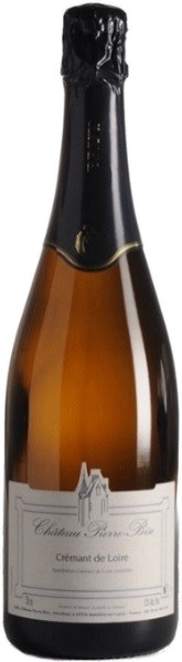 Вино игристое ”Шато Пьер Биз Креман де Луар” сухое белое 0,75