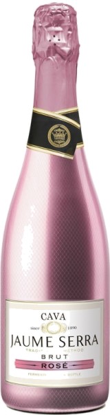 Вино игристое ”Кава Жауме Серра Брют Розе” розовое сухое 0,75