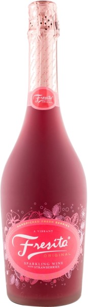 Вино игристое ”Фрезита Клубника” розовое сладкое 0,75