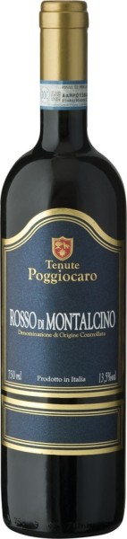 Вино ”Россо ди Монтальчино Тенуте Поджиокаро” красное сухое 0,75