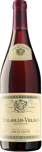 Вино ”Луи Жадо Божоле-Виляж” красное сухое 0,75