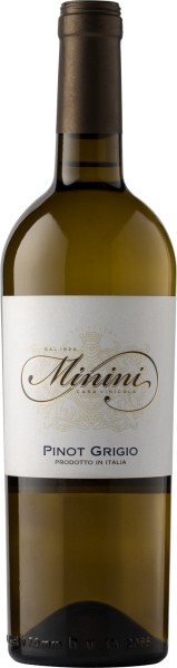 Вино ”Минини Пино Гриджио” белое сухое 0,375