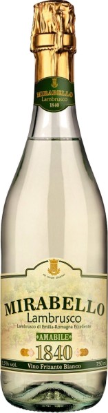 Mirabello Lambrusco Bianco – Мирабелло Ламбруско Бьянко