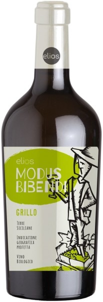 Вино ”Элиос Модус Бибенди Грилло” белое сухое 0,75