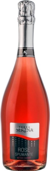 Вино игристое ”Серена” розовое экстра драй 0,75
