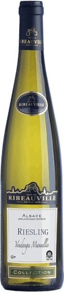 Вино ”Кав де Рибовилле Рислинг” белое сухое 0,75