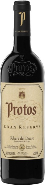 Вино ”Протос Гран Ресерва” красное сухое 0,75 Испания