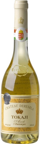 Вино ”Шато Дересла Токай Асу 5 путтоньош” белое сладкое 0,5