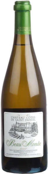 Вино ”Шато кот де Сан-Даниэль Бо Монд”  белое сухое 0,75