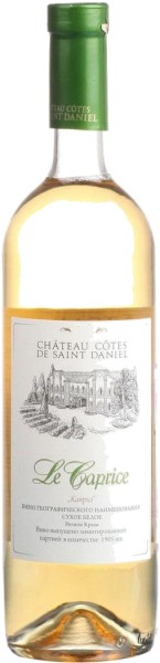 Вино ”Шато кот де Сан-Даниэль Ле Каприс” белое сухое 0,75