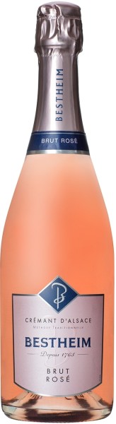 Вино игристое ”Креман д’ Эльзас Бестхайм Брют Розе” розовое брют 0,75
