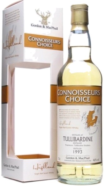 Виски ”Таллибарден (серия Выбор Ценителя)” 1993 0,7