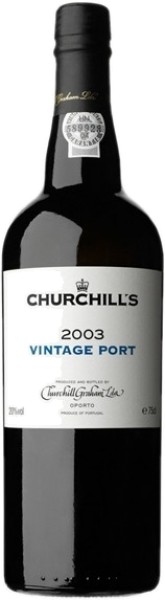 Ликерное вино ”Черчилль’с Винтаж Порт” 2003  красный сладкий 0,75