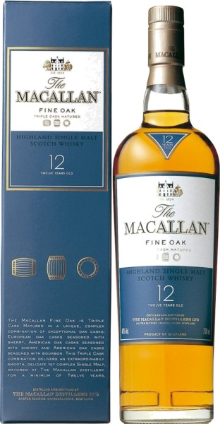 Macallan Fine Oak 12 years – Макаллан Файн Оук 12 лет