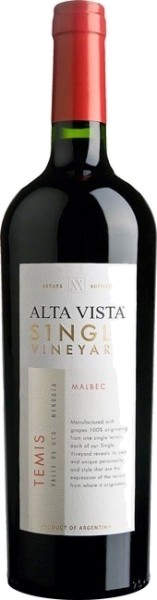Alta Vista Single Vineyard Temis Malbec – Альта Виста Сингл Виньярд Темис Мальбек